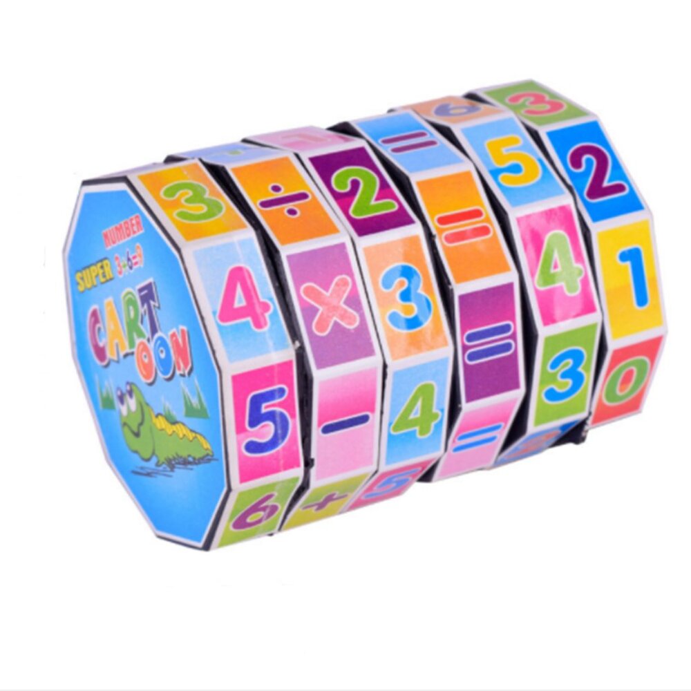 Math Learning magic number square Plastic Creative Mathematical Digital Cube Toy